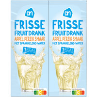 Afbeelding van Frisse fruitdrank appel-perzik 1kcal