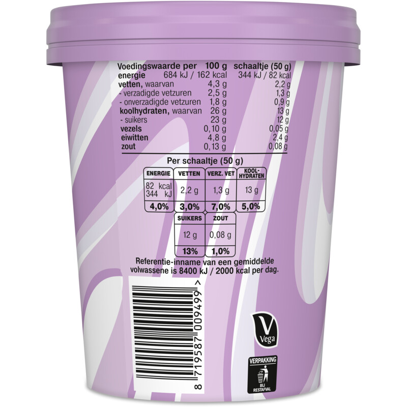 Een afbeelding van AH Yoghurtijs bosvruchten