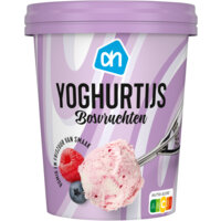 Een afbeelding van AH Yoghurtijs bosvruchten