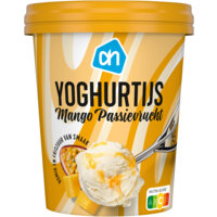 Een afbeelding van AH Yoghurtijs mango passievrucht