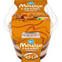 Een afbeelding van AH Mousse caramel crunch