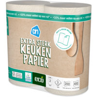 Een afbeelding van AH Eco Keukenpapier extra sterk 2=4 rollen