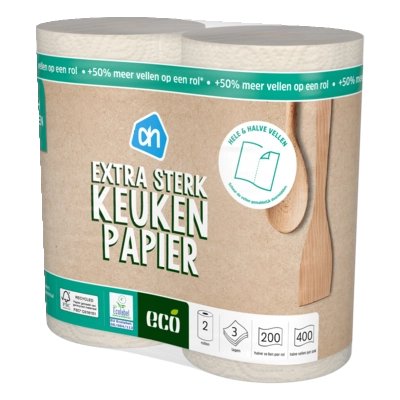 pdp-image-AH Eco Keukenpapier extra sterk 2=4 rollen