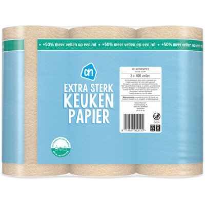 pdp-image-AH Keukenpapier extra sterk 3=4 rollen