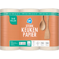 Een afbeelding van AH Keukenpapier sterk 3=6 rollen