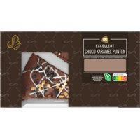 Een afbeelding van AH Excellent Choco karamel punten