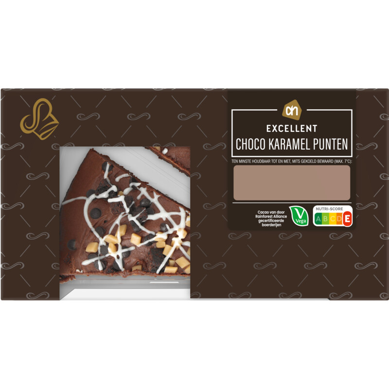 Een afbeelding van AH Excellent Choco karamel punten