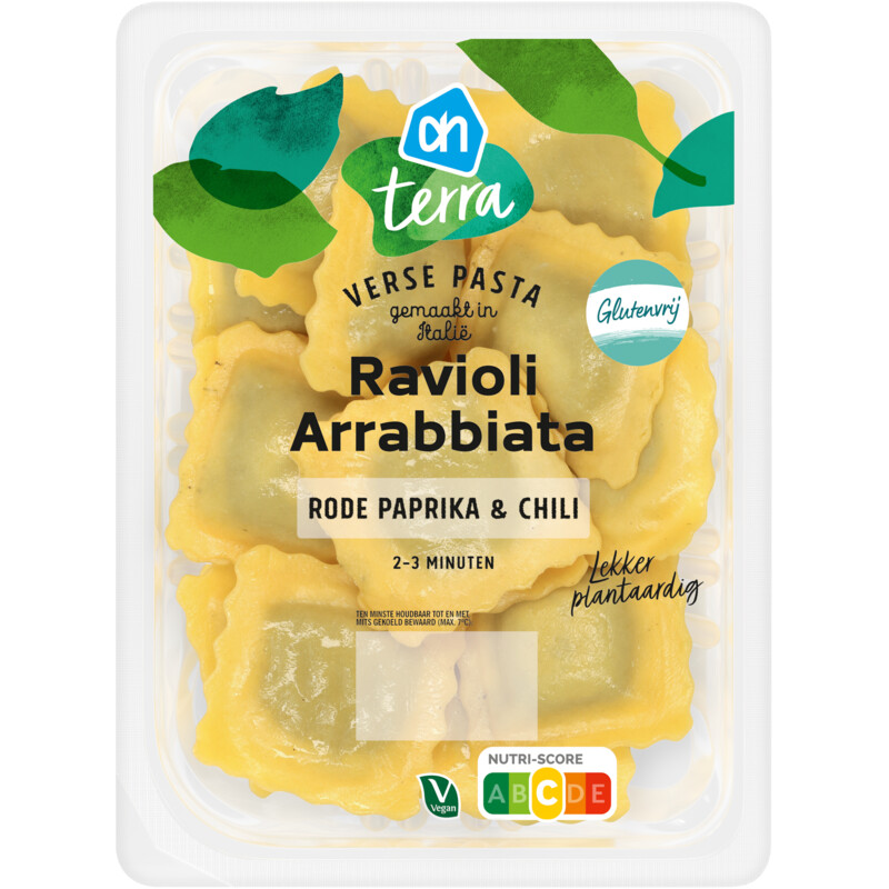 AH Terra Plantaardige ravioli arrabbiata reserveren | Albert Heijn