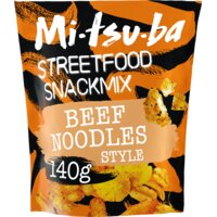 Mitsuba Streetfood snackmix beef noodles