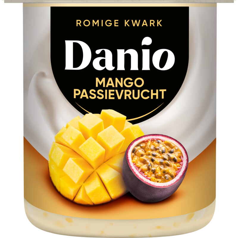 Een afbeelding van Danio Romige kwark mango passievrucht