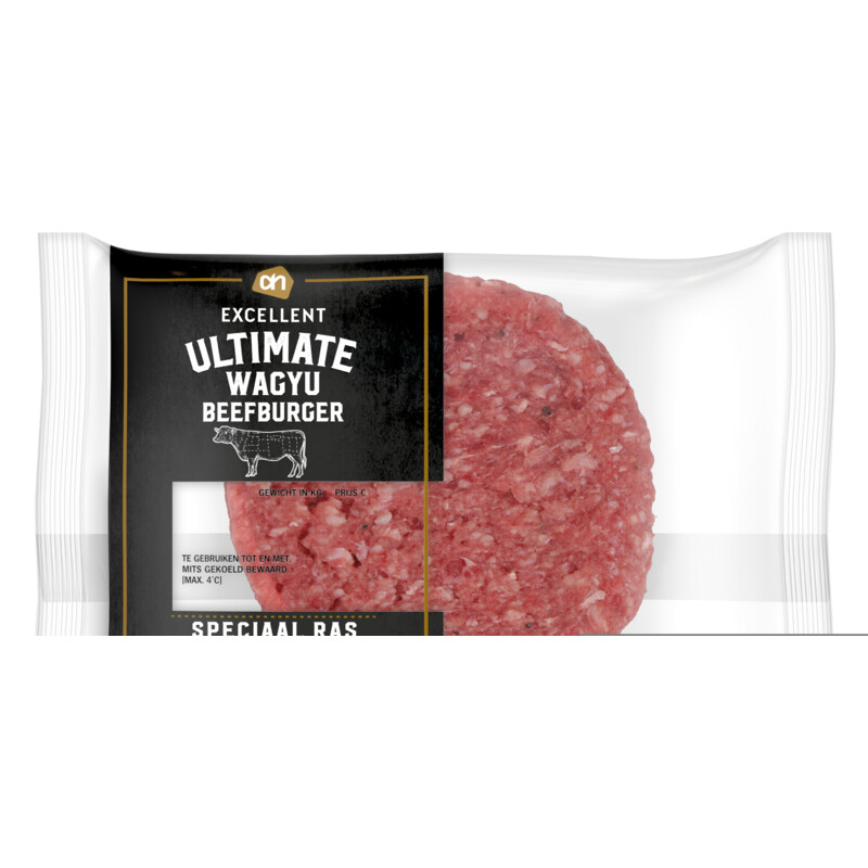 Een afbeelding van AH Excellent Ultimate wagyu burger