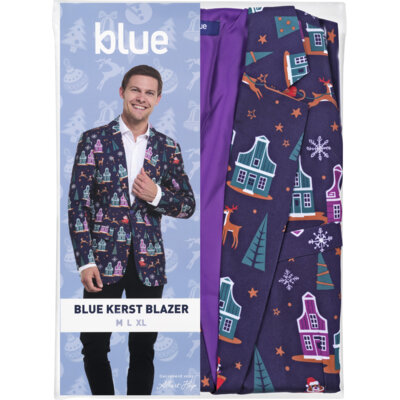 pdp-image-Blue Blazer hamster kerst M