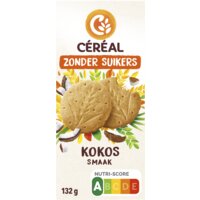 Een afbeelding van Céréal Kokos coco koekjes zonder suikers