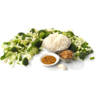 Een afbeelding van AH Gesneden verspakket gele curry