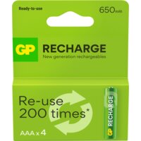 Afbeelding van GP AAA batterij oplaadbaar 650 mAh
