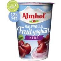 Een afbeelding van Almhof Halfvolle yoghurt kers