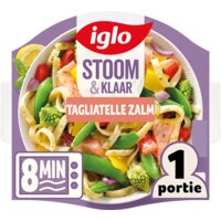 Afbeelding van Iglo Stoom & klaar verse tagliatelle zalm
