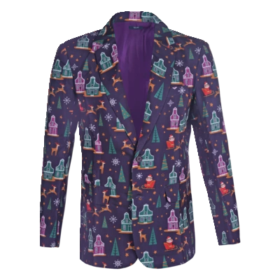 pdp-image-Blue Blazer hamster Kerst maat XL