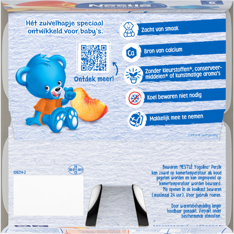 Een afbeelding van Nestlé Yogolino perzik 6m+