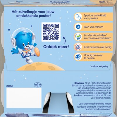 pdp-image-Nestlé Little rockets milkie biscuit 2+ jaar