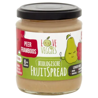 pdp-image-Love my veggies Biolgische fruitspread peer&framboos 6m+