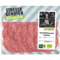 Afbeelding van Streeckgenoten Biologisch rundersalami venkel
