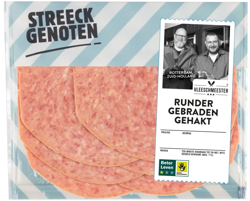 Streeckgenoten Runder gebraden gehakt