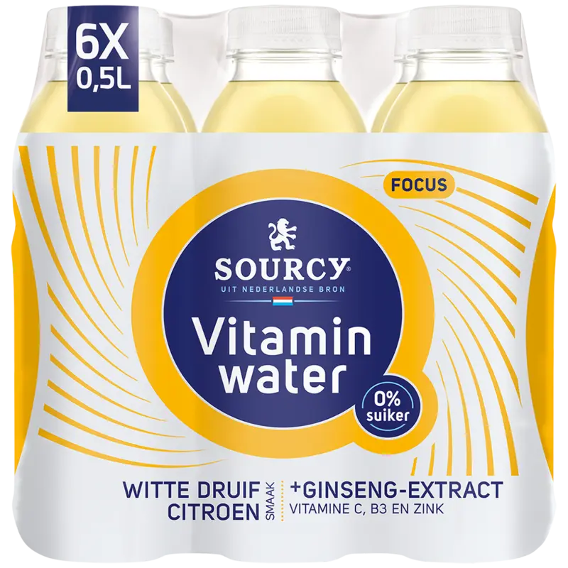 Vitaminwater citroen 6-pack