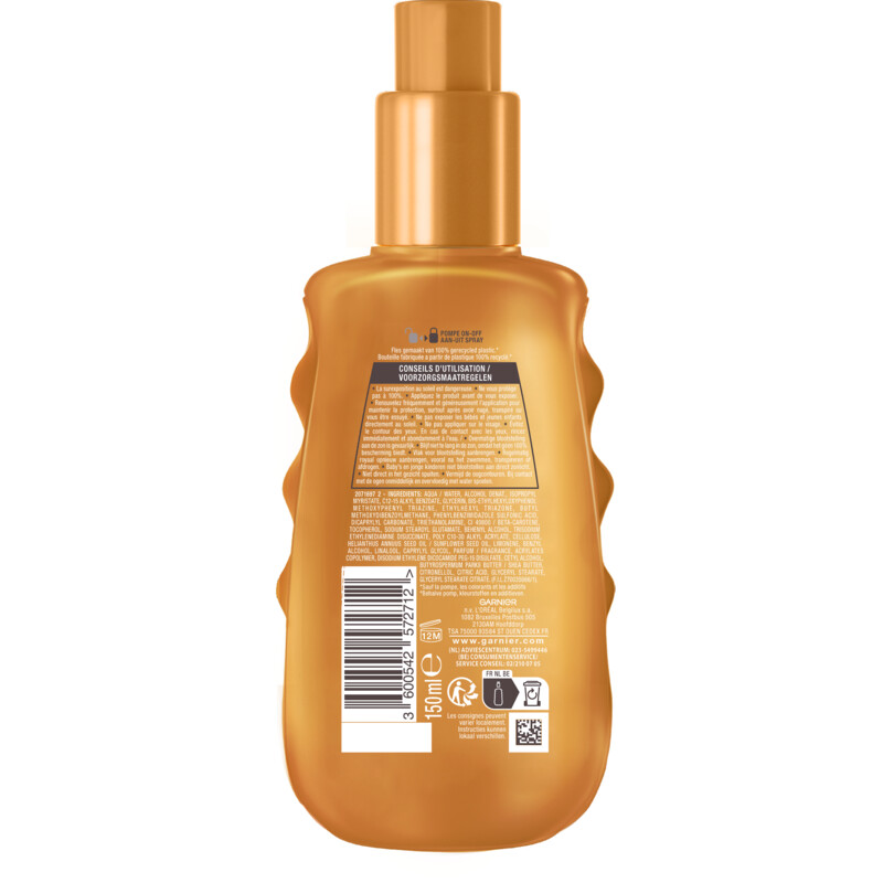 Een afbeelding van Ambre Solaire Ideal bronze melkspray spf30