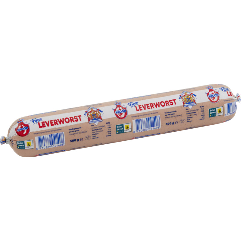 Een afbeelding van Kroon Fijne leverworst