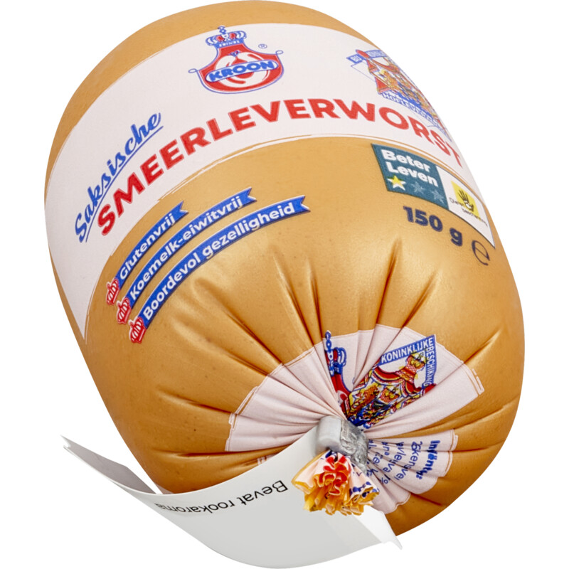 Een afbeelding van Kroon Saksische leverworst