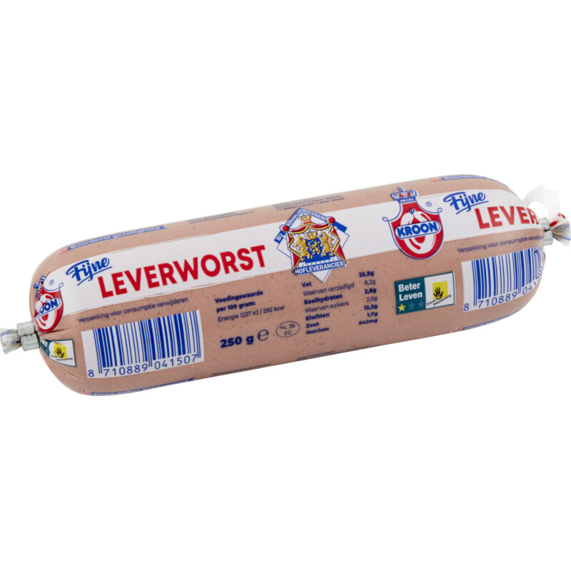 Een afbeelding van Kroon Fijne leverworst