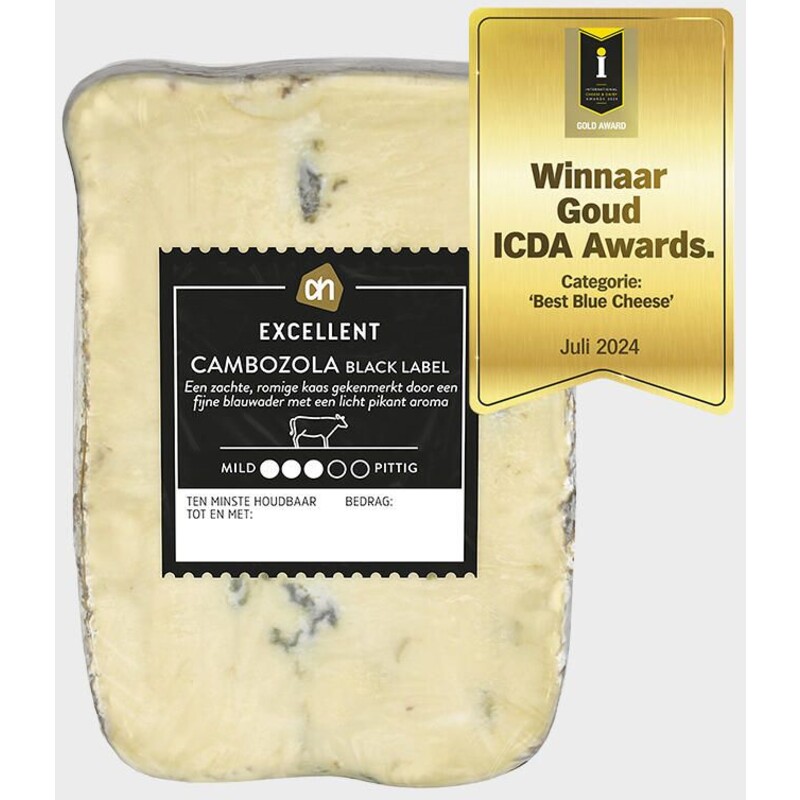 Een afbeelding van AH Excellent Cambozola black label 60+