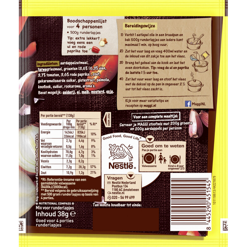 Een afbeelding van Maggi Stoofmix rundvlees
