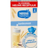 Een afbeelding van Nestlé Pyjamapapje vanille 6m+ 3x voordeel