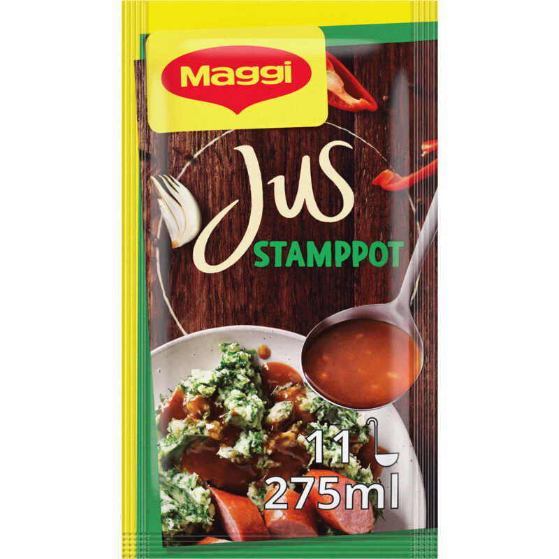 Een afbeelding van Maggi Jus stamppot