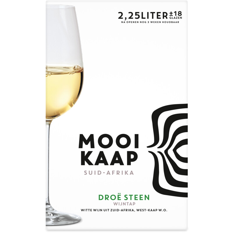 Een afbeelding van Mooi Kaap Droë steen wijntap