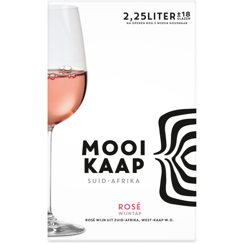 Een afbeelding van Mooi Kaap Rosé wijntap