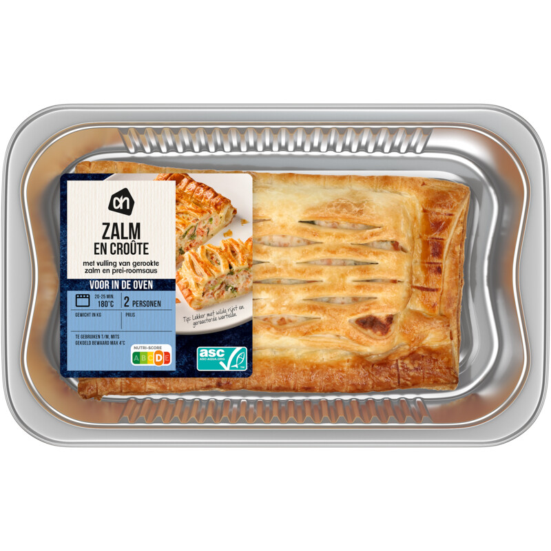 Een afbeelding van AH Zalm en croûte