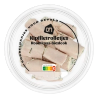 AH Kipfiletrolletjes roomkaas-tuinkruiden
