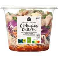 Een afbeelding van AH Noodle maaltijd gochujang chicken