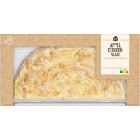 Een afbeelding van AH Appelcitroen vlaai half