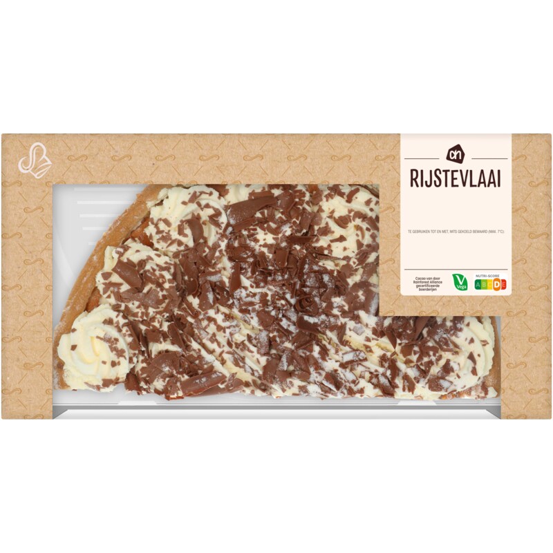 Een afbeelding van AH Rijstevlaai half