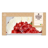 AH Aardbeien bavaroise vlaai half