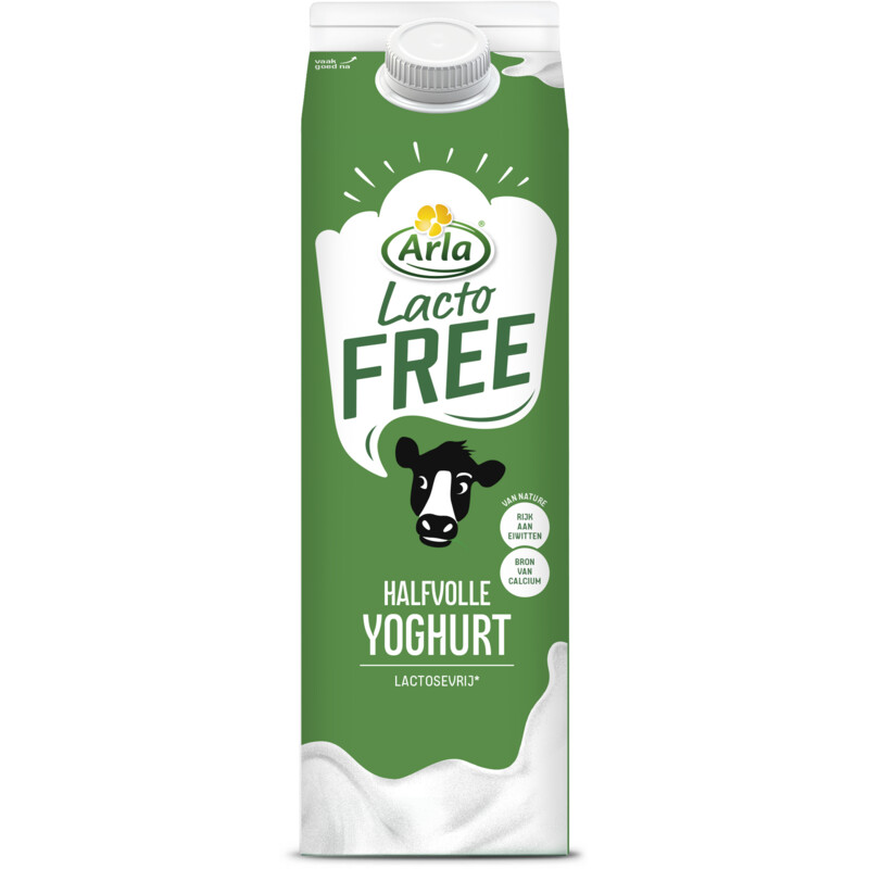 Een afbeelding van Arla Lactofree halfvolle yoghurt