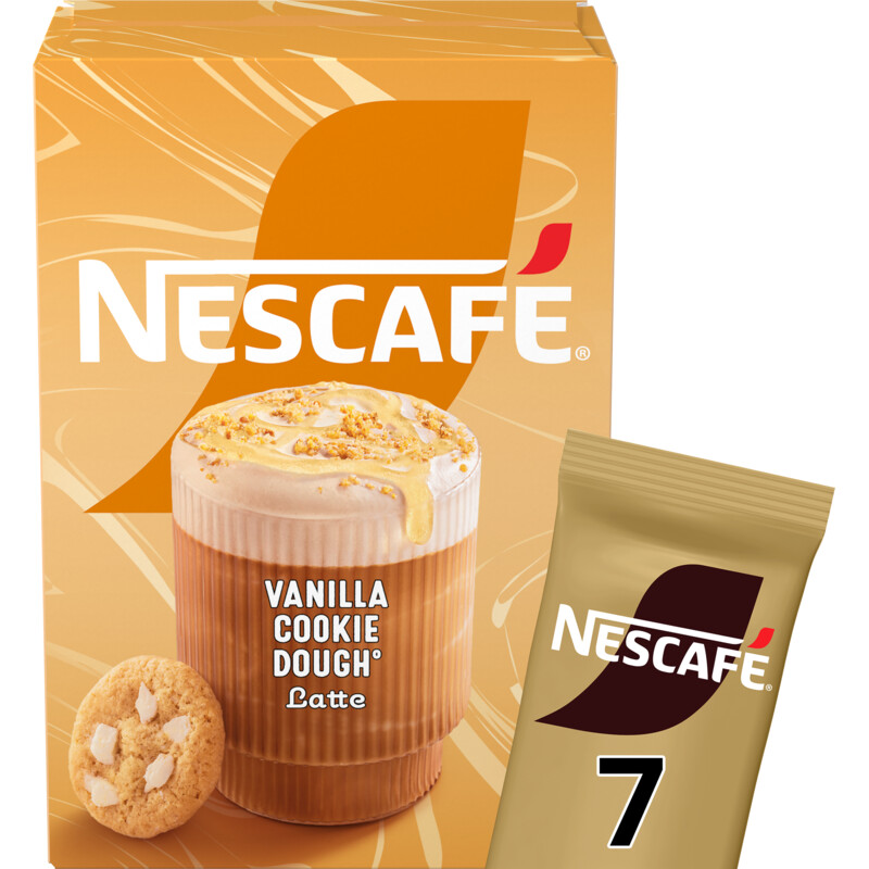 Een afbeelding van Nescafé Mixes vanilla cookie dough oploskoffie