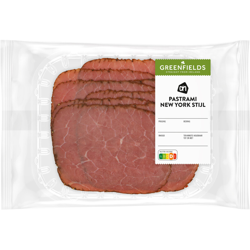Een afbeelding van AH Pastrami New York style