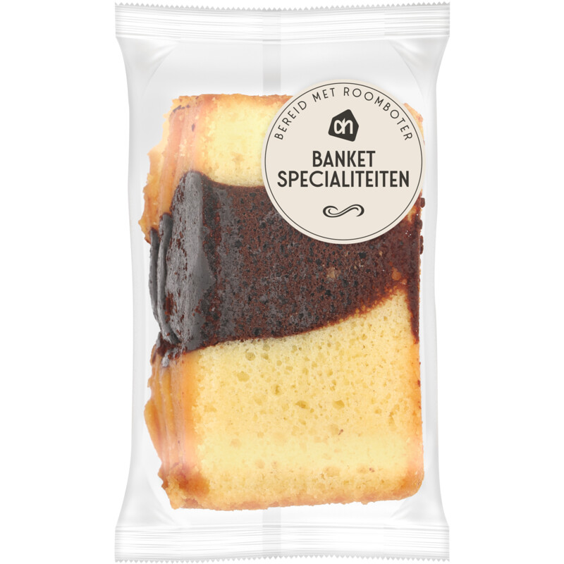 Een afbeelding van AH Roomboter cakeplakjes marmer