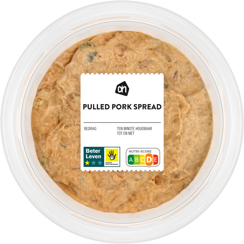 Een afbeelding van AH Pulled pork spread