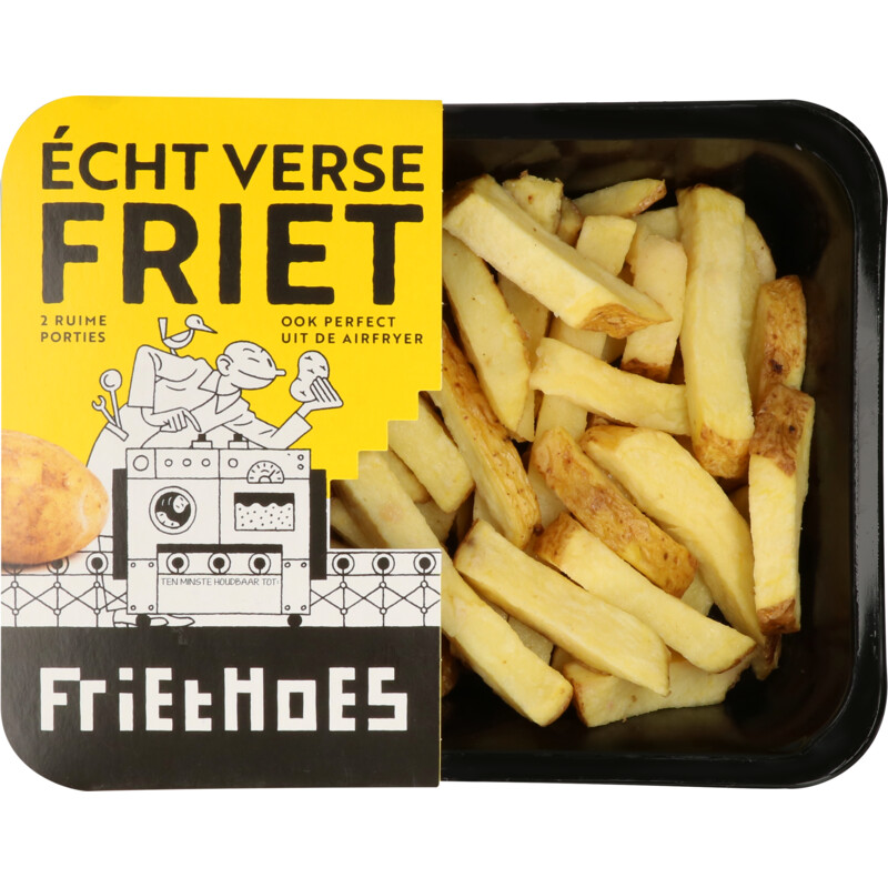 Een afbeelding van Friethoes Echte verse friet